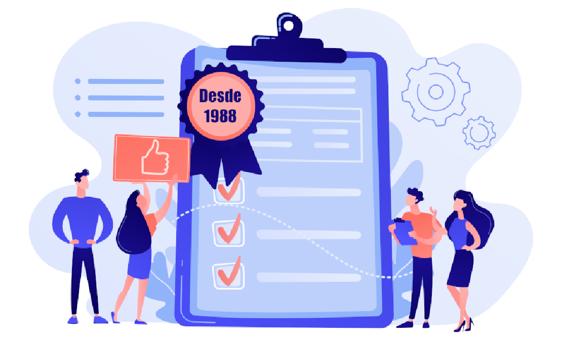 La garantía de más de 35 años de experiencia